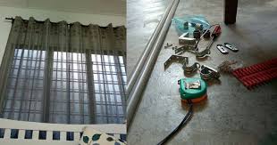 Bergantung pada kemahiran menjahit anda. Diy Sendiri Rod Langsir Eyelet Dari Batang Paip Pvc Impiana