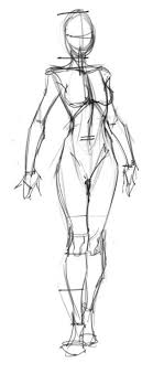 Firstly we depict the approximate contours of the body. Pin On Anime