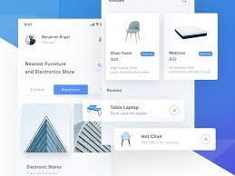 Furniture App Design Exploration Furniture App Design Furniture App App Design