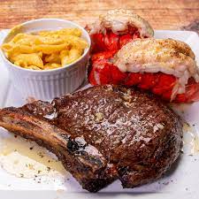 Steak and lobster is a match made in heaven. Surf And Turf Air Fryer Steak And Lobster Recipe One Potmeals Com