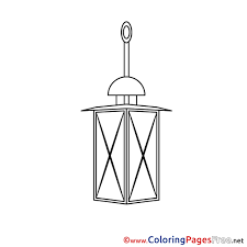 Some tips for printing these coloring pages: Lantern Colouring Page Printable Free