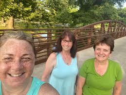 Group hike at metropark with friends