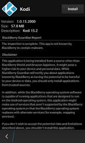 You can repackage your android apk to the blackberry bar file format using the new v1.5.2 sdk, and test/debug using device simulators for the. Install Kodi To Blackberry Blackberry Help