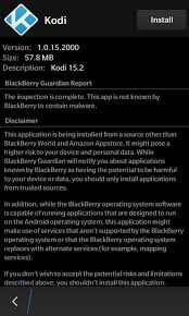 Open a web browser on your android device or tablet. Install Kodi To Blackberry Blackberry Help