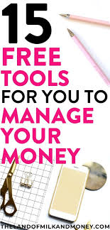15 Awesome And Totally Free Money Management Tools Money Management Personal Finance Saving Money Weekly