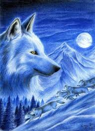 wolfs in snow by doll core on deviantart wolf wallpaper wolf spirit animal mythical creatures art