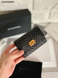 Black And Gold Card Holder Chanel Cc Boy Card Case Holder V Pattern Black Gold Wallet Chanel Card Case