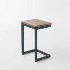 Noble House Oaklynn Antique Small C Shaped Accent Table 9265 Noble House Furniture Small Room Design