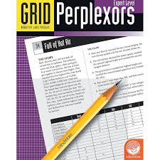 Mindware Grid Perplexors Logic Puzzles D Book
