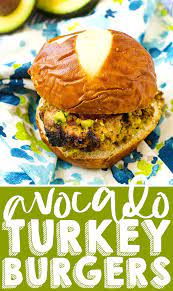 The Best Summer Burger Avocado Turkey Burgers Are A Light Summer Burger Recipe That Everyone Will Turkey Burger Recipes Avocado Turkey Burger Burger Recipes