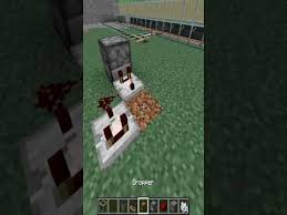 Otherwise, the output side has a square hole. How To Build An Automatic Dropper In Minecraft Youtube