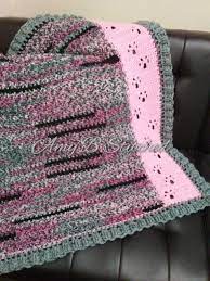 Check spelling or type a new query. Meandering Paw Print Baby Blanket Free Crochet Pattern Paw Crochet Printed Baby Blanket Cat Pillow Pattern