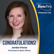 Congratulations to BancFirst Oklahoma City employees Brock Hamlin, Jordan  Farrar, and Jaime Ortiz