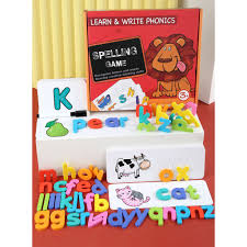 Maybe you would like to learn more about one of these? Logu Mainan Edukasi Spelling Game Write And Learn Phonics I Love Matemathics Shopee Indonesia