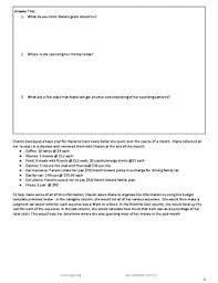 Ngpf case study answer key. Case Study How Do I Budget By Next Gen Personal Finance Tpt