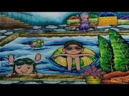 Tampilkan postingan dengan label mewarnai gambar baju renang anak. Cara Menggambar Anak Berenang Di Kolam Renang Swimming In The Pool Youtube