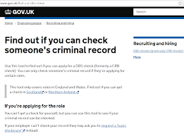From their web portal you'll likely be able to. Practical Guidance Carrying Out Criminal Record Checks Recruit A Website That Supports Uk Employers To Recruit People With Convictions And Helps Them To Deal With Criminal Records Fairlyrecruit