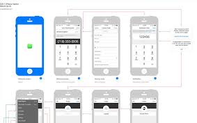 Free Ios 7 Iphone Wireframe Mockup For Prototyping Wireframe Mockup Wireframe Mobile Web Design