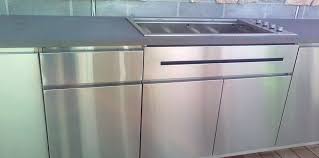 custom steel outdoor kitchens in melbourne