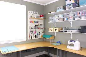 Back in the day when we had local scrapbook stores, i remember gathering there every friday night and sometimes on weekends for craft nights. Easy Craft Room Ideas Cutesy Crafts
