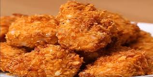 Du Poulet Popcorn Tellement Croustillant Que Personne Ne Croira Que Vous L Avez Cuit Au Four Recettes In 2020 Homemade Chicken Nuggets Popcorn Chicken Recipe Food