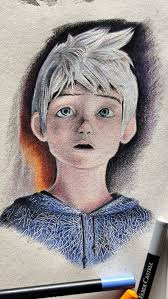 Jack frost,🧊❄️🖤, . Este edit es todo el proceso pero en versión cámara  rápida... espero les guste🫰✨❤️, #jackfrost #dibujo #drawin #art #Drawing  #peliculaArt #fyp