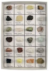 rocks and minerals of u s reference collection 24 pcs