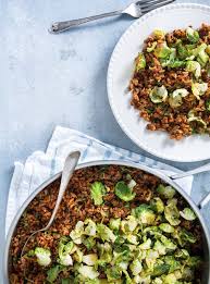 Riz Aux Lentilles Et Aux Choux De Bruxelles Ricardo Recipe Recipes Brussel Sprouts Vegetable Recipes