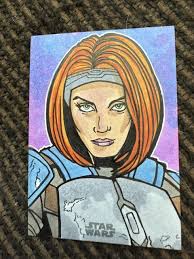 2024 TOPPS STAR Wars Galactic Antiquities Young Ahsoka Sketch By Candice  Dailey $999.00