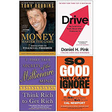 He has just released a new book on money, and his explanation of how to generate wealth is some of the best work he has done so far. Money Master The Game Drive Daniel H Pink Secrets Of The Millionaire Mind So Good They Can T Ignore You 4 Books Collection Set By Tony Robbins