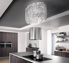 Stainless steel & glass ceiling cooker hood extractor fan suitable for island or peninsula (not against wall fitting) 900w x 600d x 900h 2 halogen spot lights 2. Retractable And Chandelier Cooker Hoods Up Down Technology Faber