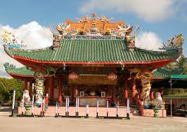 Barongsai di tokong china ipoh malaysia. Tokong Cina Tokong Thean Hou