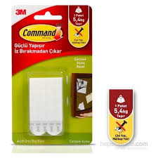 Bu lekeleri duvara zarar vermeden nasıl temizlerim? Command 17201 4pk Orta Boy Cirt Cirt Bant Fiyati