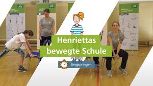 Henriettas Bewegte Schule 17 Bergspringen Youtube