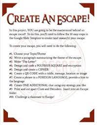 What is the escape room challenge? Escape Room Students Create Their Own Escape Room Escape Room For Kids Escape Room Diy
