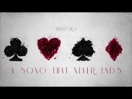 There's four chords in the chorus that just keep moving forward and never seem to land anywhere when we hear it, it's september 21st, and we are dancing again with our family, in a song that never really ends. Aviators A Song That Never Ends Lyrics Genius Lyrics