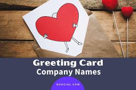 Maybe you would like to learn more about one of these? 217 Totally Unique Greeting Card Company Names Soocial