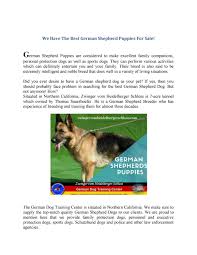All our puppies have at least 3 world champions in their pedigrees. We Have The Best German Shepherd Puppies For Sale By Zwinger Vom Heidelberger Schloss Issuu
