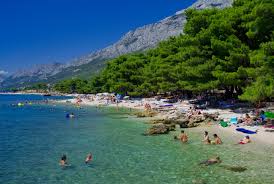We can't say we take credit for an ambience that surrounds us, it's all mother nature but we sure do enjoy those gifts. Camp Site Camp Basko Polje Baska Voda Dalmatia Croatia Mobile Home Adrialin