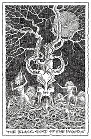 The Black Goat Of The Woods Art Deviantart Monster Art