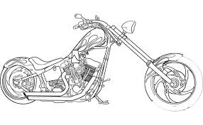 Printable Motorcycle Coloring Pages For Preschoolers Motorbike Drawing Motorcycle Drawing Drawings