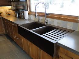 Pin By Kristi Gentry On House Decoration Countertop Inspiration Concrete Sink Kitchen Remodel