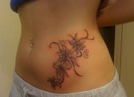 My Lily Tattoo With Sisters Initials Tattoos Family Lelies