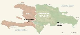Haiti,is a country located on the island of hispaniola in the greater antilles of the caribbean sea archipelago. Haiti Dominican Republic Borders
