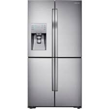 Samsung 22 5 Cu Ft 4 Doorflex French Door In Stainless Steel Coun French Door Refrigerator Counter Depth French Door Refrigerator Counter Depth Refrigerator