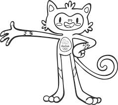 Olympic mascots olympic games rio olympics 2016 summer olympics olympic idea mascot design digital stamps little people book week. Rio 2016 Olympics Coloring Pages Coloring Home