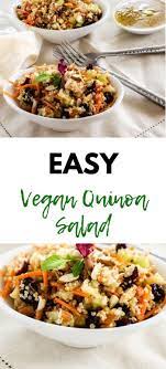 Honey Mustard Quinoa Salad Recipe Quinoa Salad Recipes Easy Vegetarian Salad Recipes Easy Salad Recipes