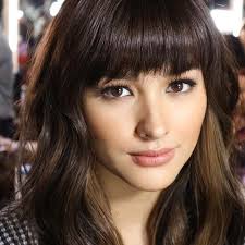 14 Celebrities Who Could Be Your Next Bangs Peg Preview Ph Liza Soberano Makeup Celebrity Bangs Liza Soberano