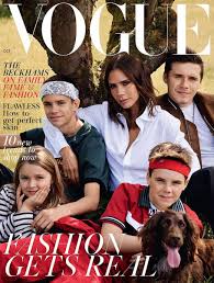 .sweet family days out, the beckhams always ensure they capture their adorable family moments and their mother's day family photo was no different, with victoria taking to instagram to share a. Must Read The Beckham Family Covers Vogue Uk Img Rethinks Fashion Week Fashionista