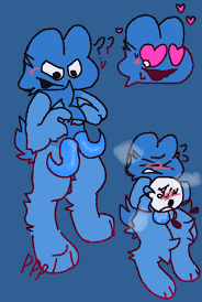 Rule 34 - Anon Diphallia Diphallism Doodles Flustered Male Four (bfb) Furry  Heart Eyes Multi Penis Object Shows Standing Tentacle Dick | 7726828